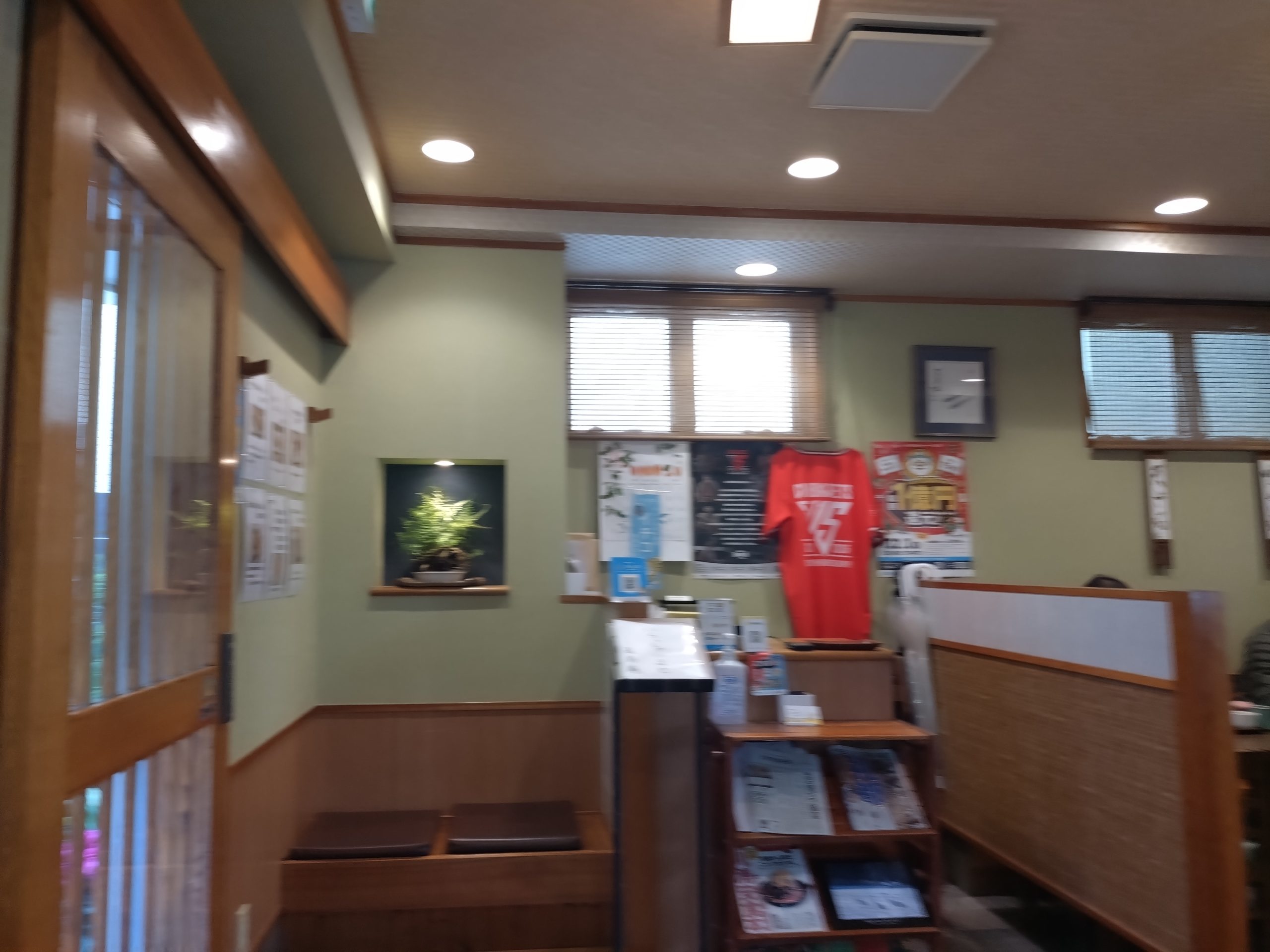 長寿庵 店内の様子