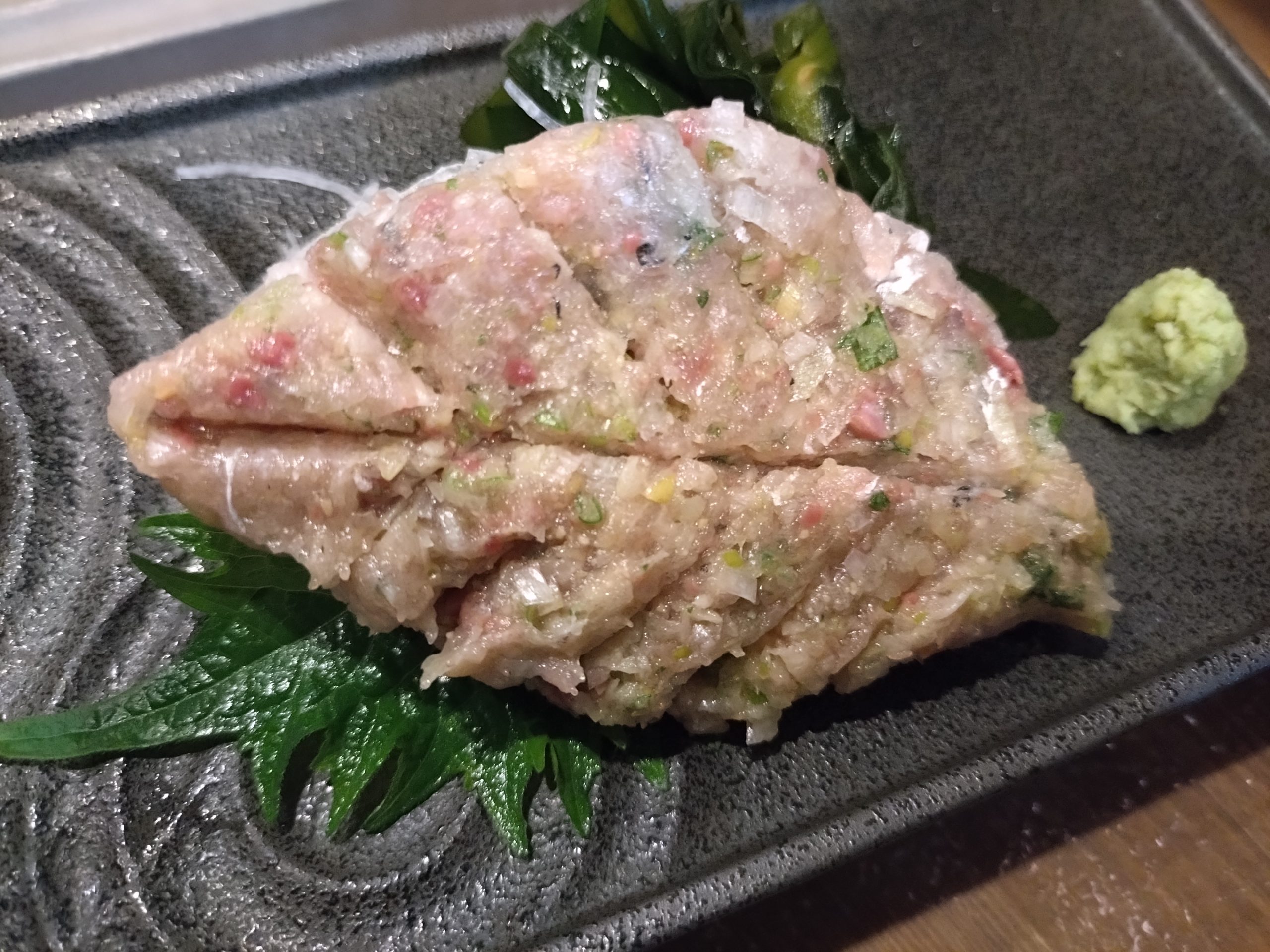 あじのなめろう