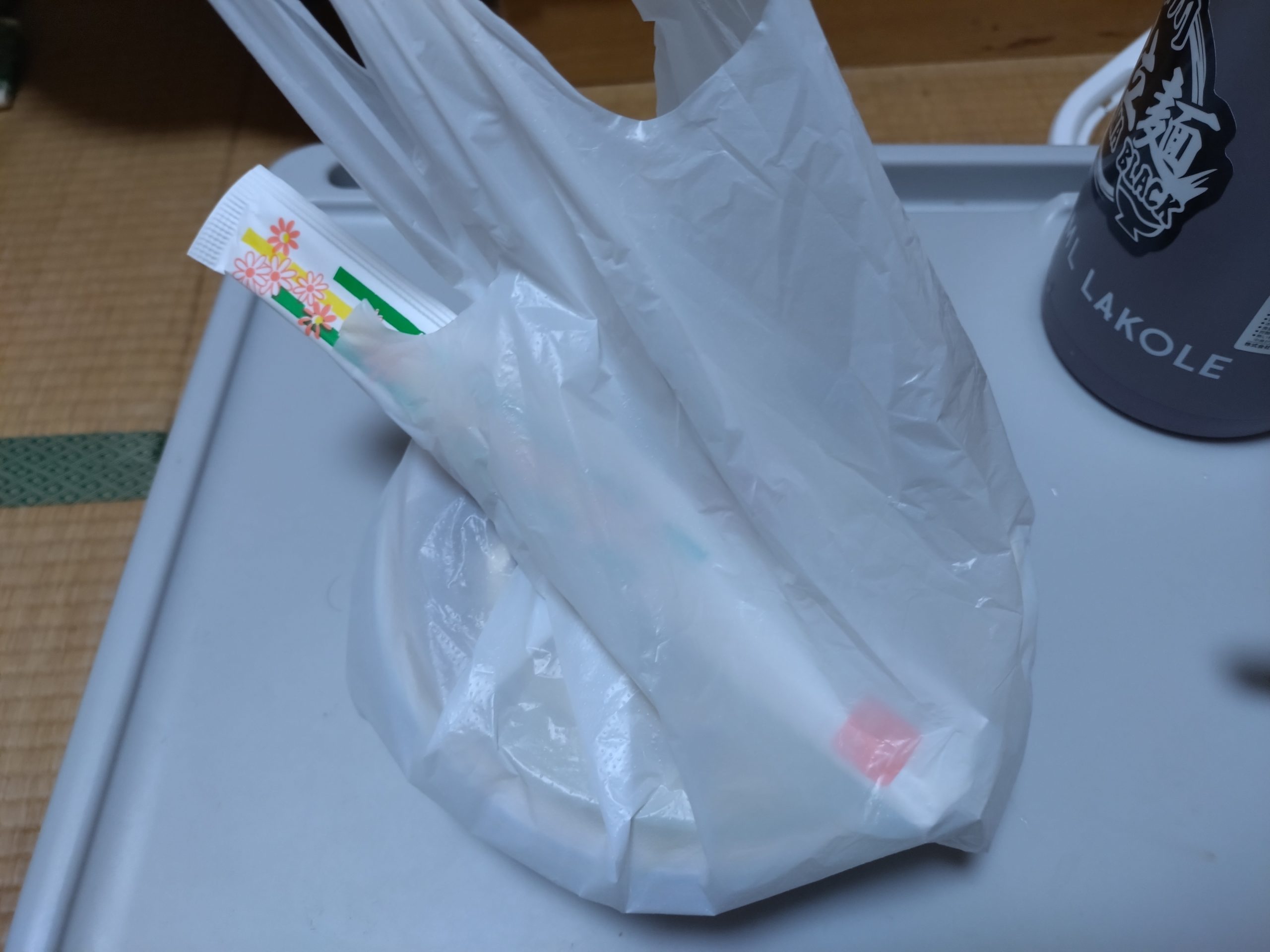 ハッピーケバブ市川店のデリバリー袋