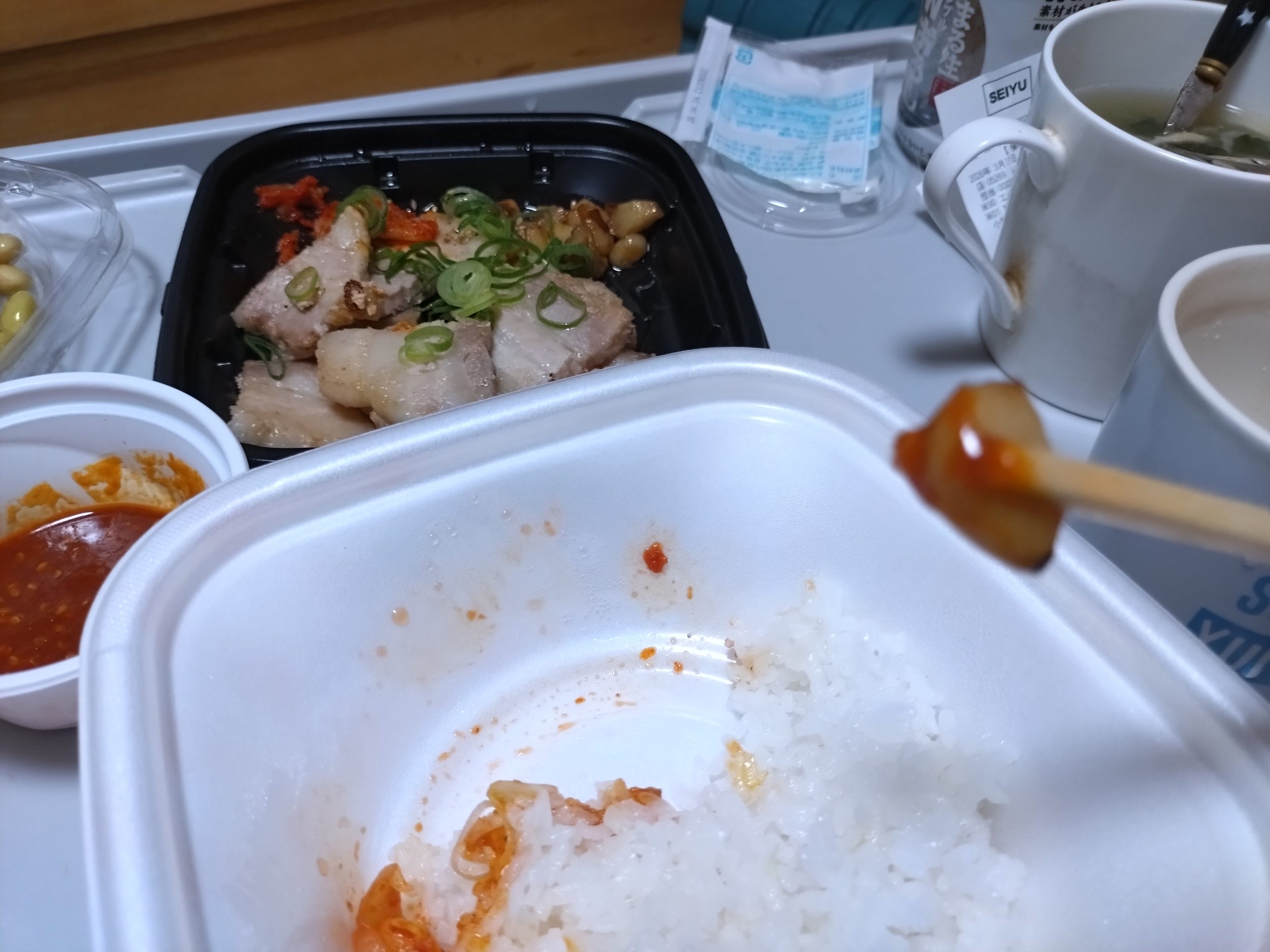 松屋極厚豚カルビコチュジャンアップ 松屋極厚豚カルビコチュジャンアップ