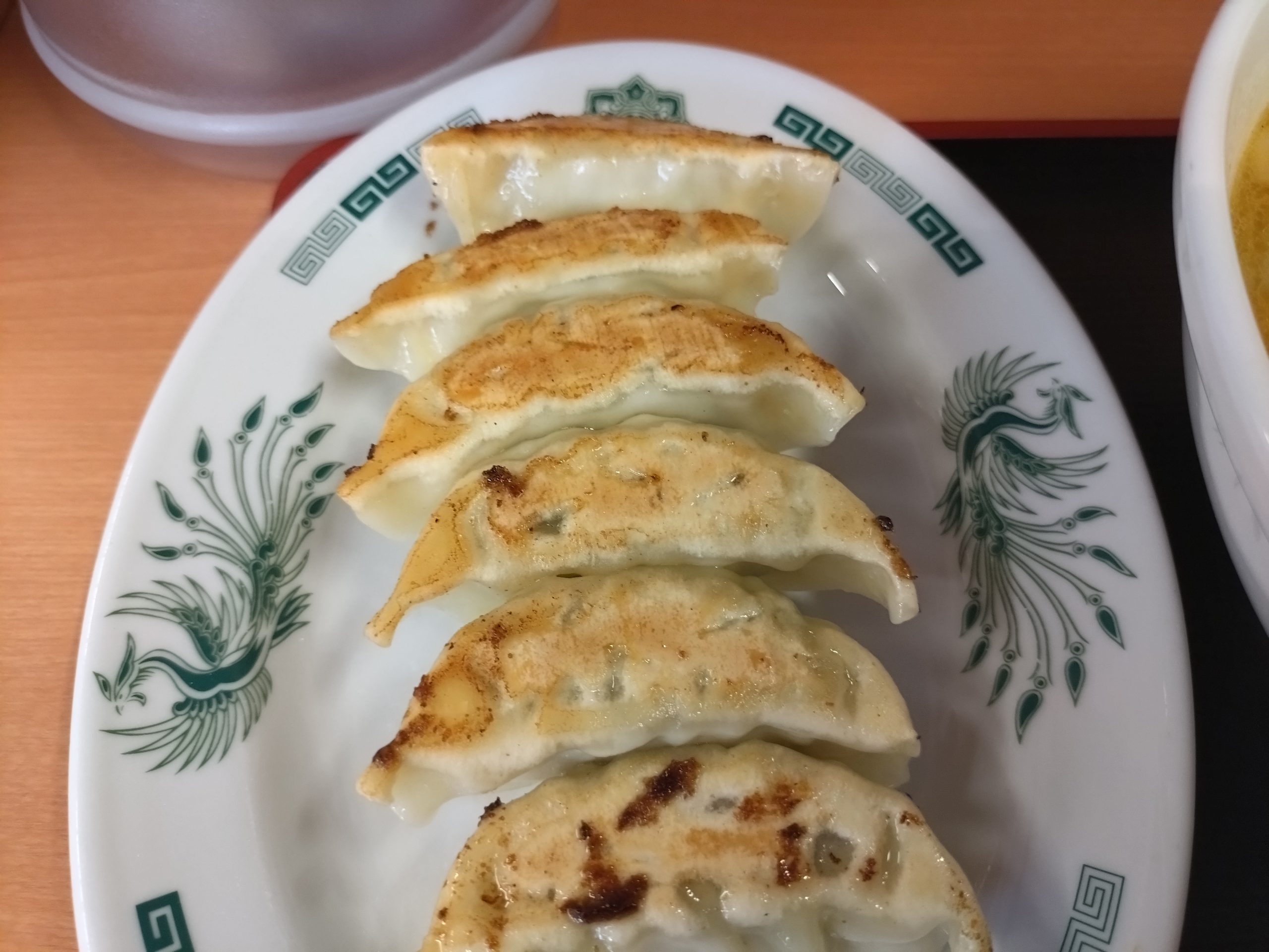 日高屋の餃子 日高屋の餃子を撮影した写真