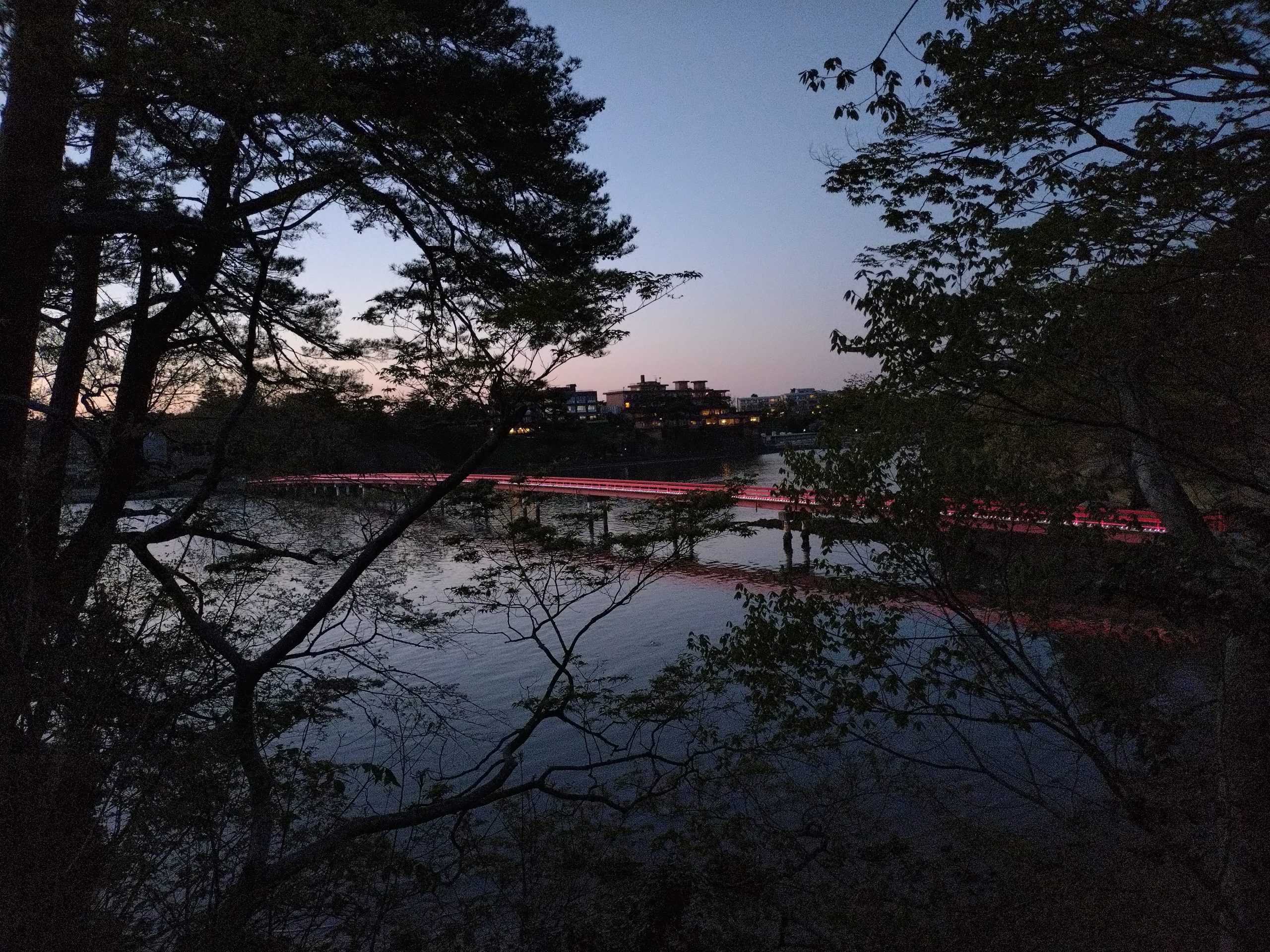 松島観光スポット 福浦橋の景色 福浦橋から見た松島の景色
