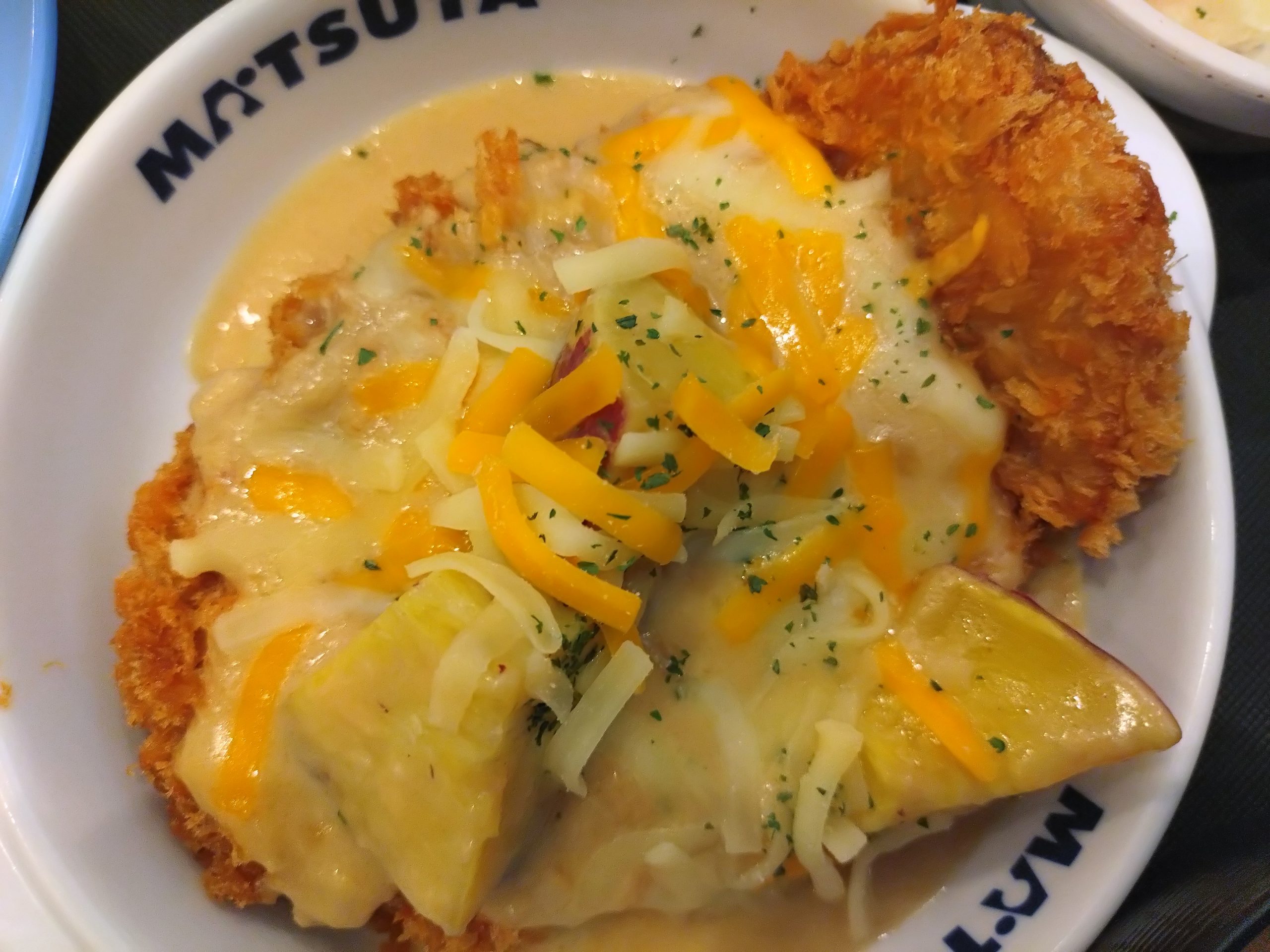 シュクメルリソースがかかったロースかつ シュクメルリソースがかかったロースかつ